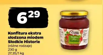 Netto Konfitura ekstra truskawkowa Słodkie historie oferta