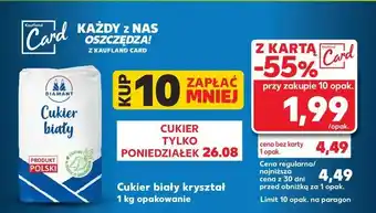 Kaufland Cukier biały Diamant Diamant polska oferta