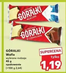 Wafelek czekoladowy Góralki