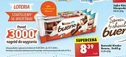 Biedronka Baton Kinder bueno oferta