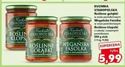 Kaufland Klopsiki roślinne z cebulką i suszonymi pomidorami Kuchnia staropolska oferta