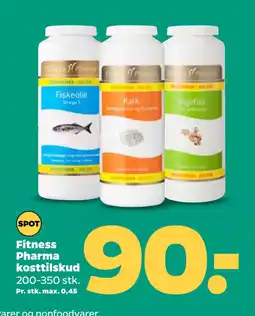 Netto Fitness Pharma kosttilskud oferta
