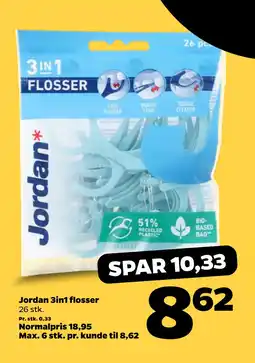 Netto Jordan 3in1 flosser oferta
