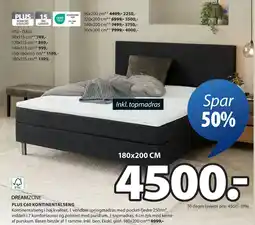 JYSK PLUS C60 KONTINENTALSENG oferta