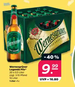 Netto Wernesgrüner Legende Pils oferta