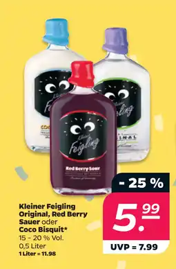 Netto Kleiner Feigling Original, Red Berry Sauer oder Coco Bisquit oferta