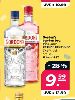 Netto Gordon’s London Dry, Pink oder Passion Fruit Gin oferta