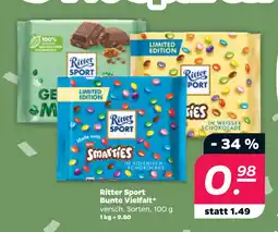 Netto Ritter Sport Bunte Vielfalt oferta