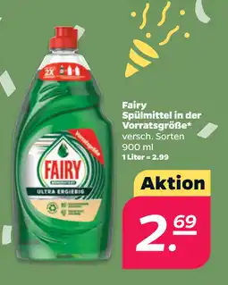 Netto Fairy Spülmittel in der Vorratsgröße oferta