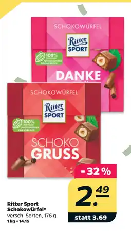 Ritter Sport Schokowürfel