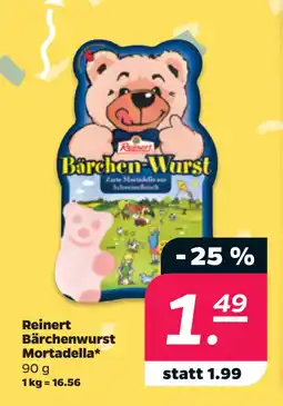 Netto Reinert Bärchenwurst Mortadella oferta