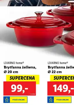 Lidl LIVARNO home Brytfanna żeliwna Ø 20cm oferta