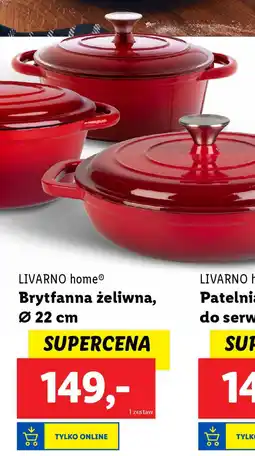 Lidl LIVARNO home Brytfanna żeliwna Ø22 cm oferta