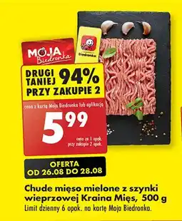 Biedronka Filet z piersi kurczaka oferta