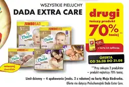 Biedronka Wszystkie pieluchy Dada Extra Care oferta