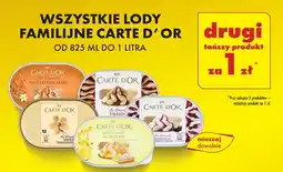 Biedronka Lody lemon pie Algida Carte D'or oferta
