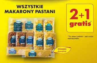 Biedronka Wszystkie makarony Pastani oferta