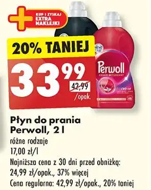 Biedronka Płyn do prania Perwoll oferta