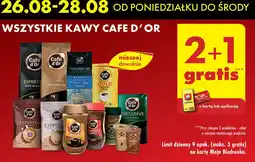 Biedronka Napój kawowy espresso Cafe D'or oferta