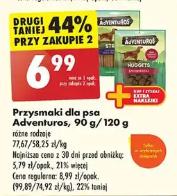 Biedronka Strips o smaku sarniny Purina Adventuros oferta