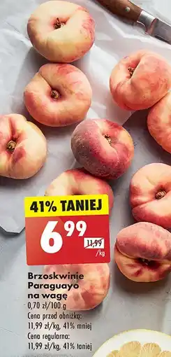 Biedronka Brzoskwinia paraguayo oferta