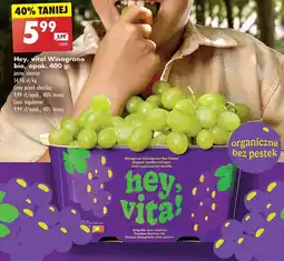 Biedronka Winogrono jasne bio oferta