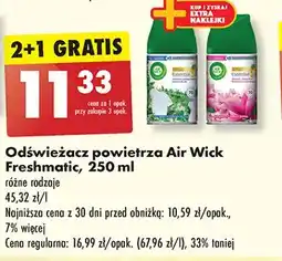 Biedronka Wkład białe kwiaty Air Wick Freshmatic oferta