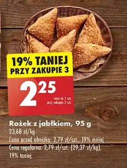 Biedronka Rożek z jabłkiem oferta