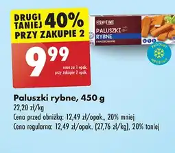 Biedronka Paluszki rybne panierowane Fish Time oferta