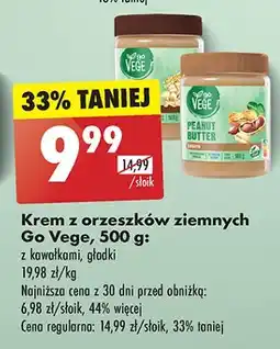 Biedronka Krem orzechowy smooth Govege oferta