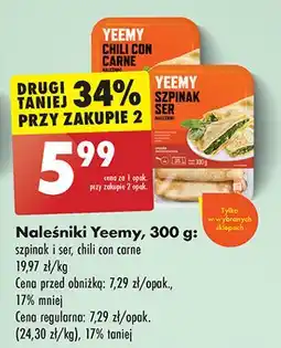 Biedronka Chilli con carne Yeemy oferta