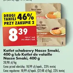 Biedronka Kotlet de volaille z marchewką i groszkiem puree ziemniaczanym Nasze Smaki oferta