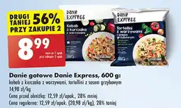 Biedronka Tortellini z warzywami i sosem grzybowym Danie Express oferta