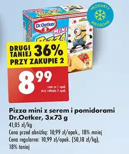 Biedronka Pizza mini minionki Dr. Oetker oferta
