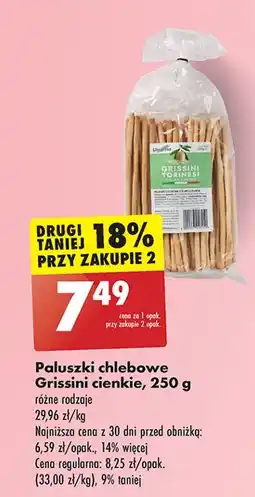 Biedronka Grissini torinesse z oliwą oliwek Unigriss oferta