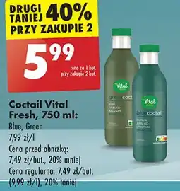 Biedronka Coctail green Vital Fresh oferta