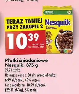 Biedronka Płatki śniadaniowe Nesquik oferta