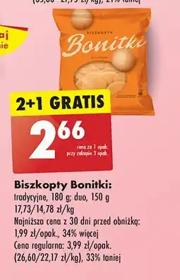 Biedronka Biszkopty duo Bonitki oferta