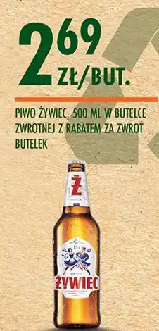 Biedronka Piwo Żywiec Jasne Pełne oferta