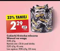Biedronka Cukierki Wawel Krówka Mleczna oferta