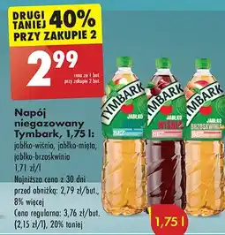 Biedronka Napój jabłko-brzoskwinia Tymbark 1936 oferta