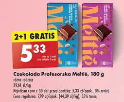 Biedronka Czekolada z orzechami i kawałkami pomarańczy Meltie oferta