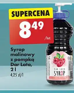 Biedronka Syrop malinowy Dar Lata oferta