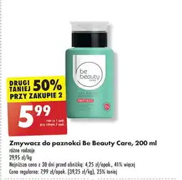 Biedronka Zmywacz do paznokci protect Be Beauty oferta