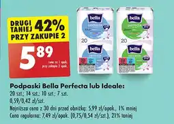 Biedronka Podpaski Bella Perfecta Ultra Green oferta