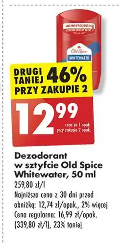 Biedronka Dezodorant Old Spice Whitewater oferta