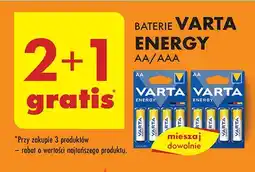 Biedronka Baterie aaa Varta oferta
