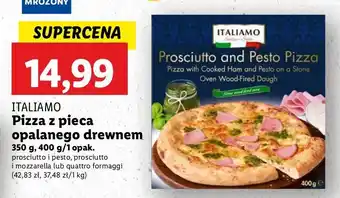 Lidl Pizza cztery sery Italiamo oferta