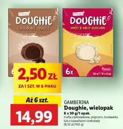 Lidl Doughie z kawałkami czekolady Gamberina oferta