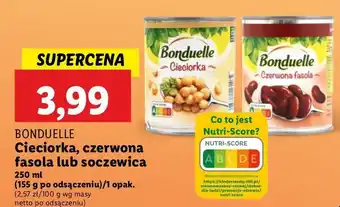 Lidl Fasola czerwona gotowana na parze Bonduelle oferta